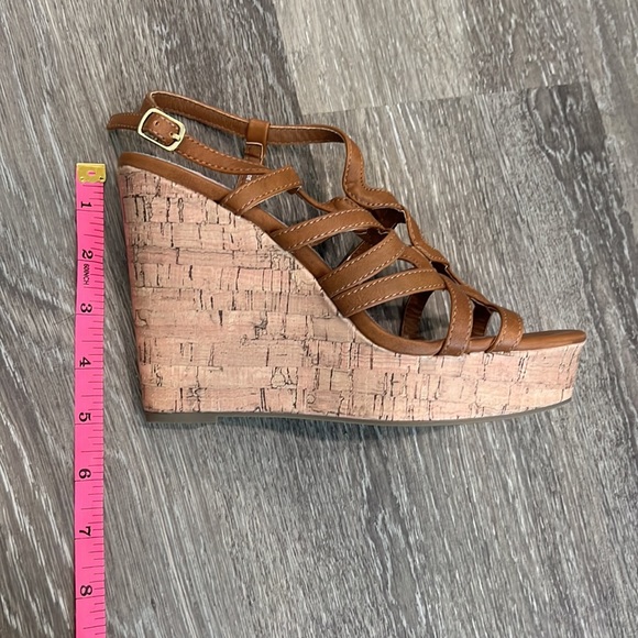Steve Madden Cork Wedges 7.5 - Picture 12 of 12